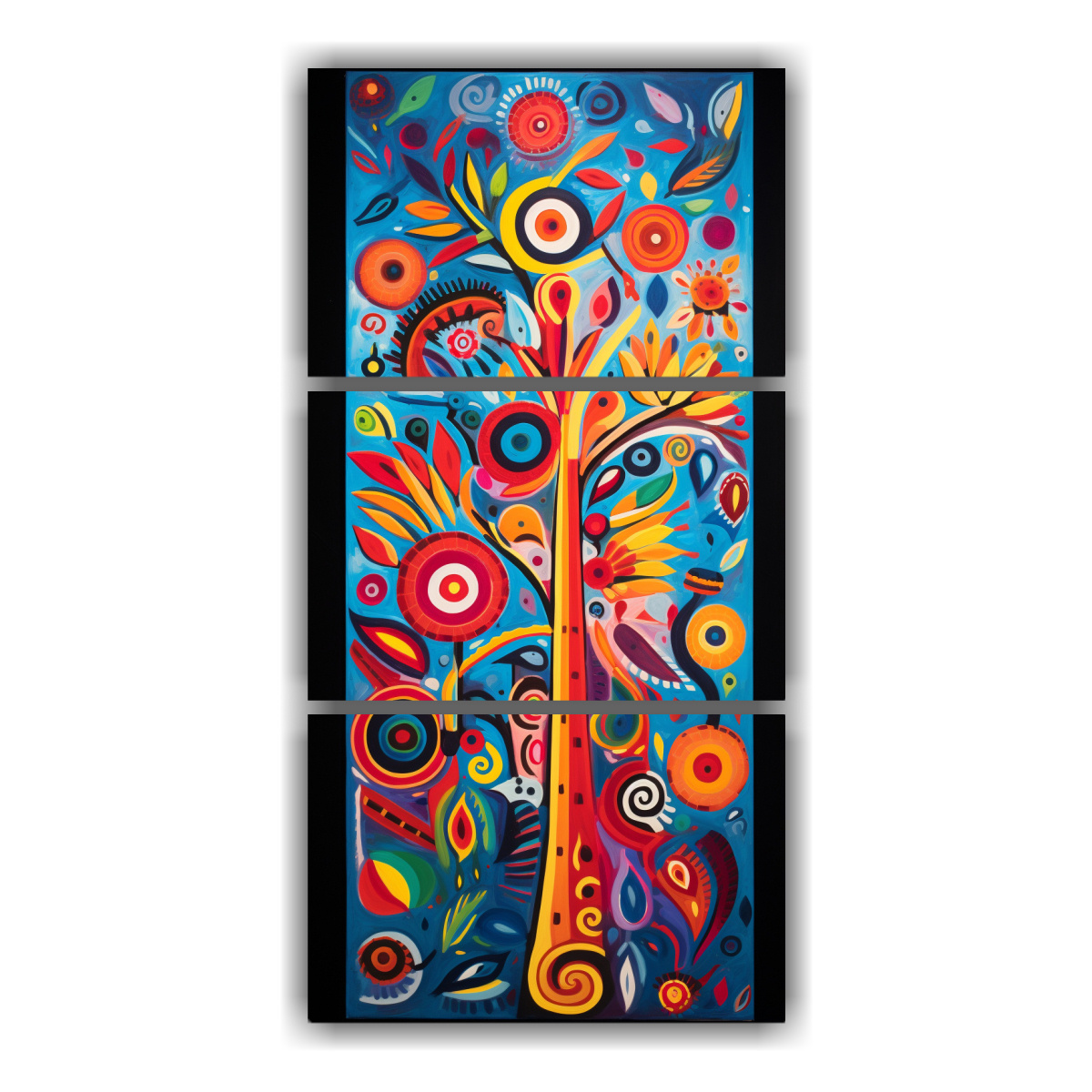 cuadros-abstractos-de-cocina-con-arte-popular-mexicano-