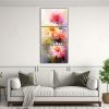 cuadros-abstractos-de-dahlias-amarillas-y-rosas-en-bastidor-moderno-1-1