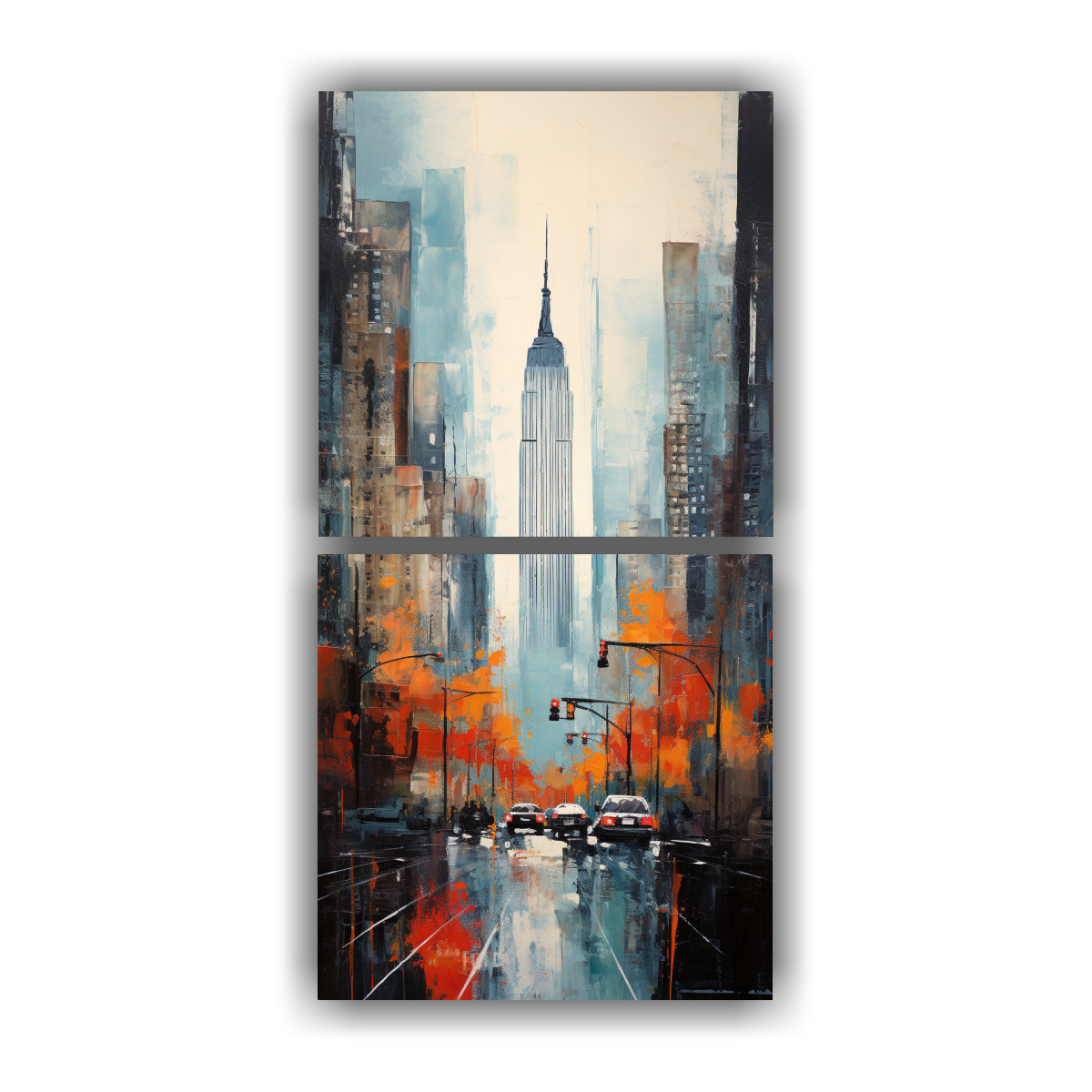 cuadros-abstractos-de-nueva-york-con-dise-o-sim-trico-en-lienzo