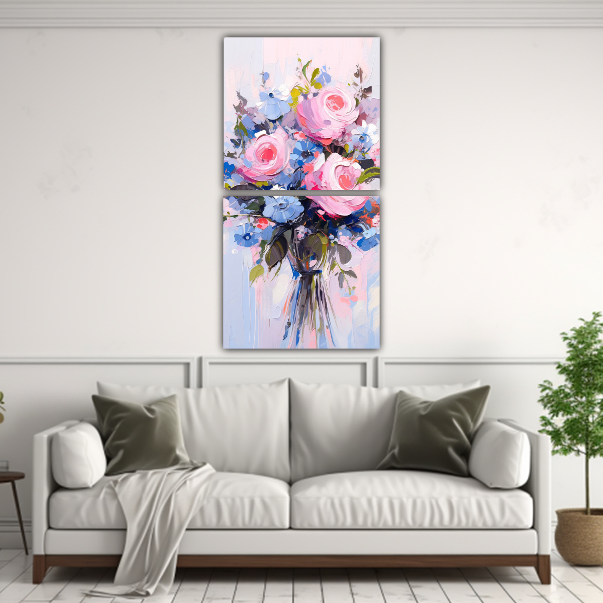 cuadros-cuadro-original-pintura-en-lienzo-de-flores-rosas-y-azules-en-la-decoraci-n-1