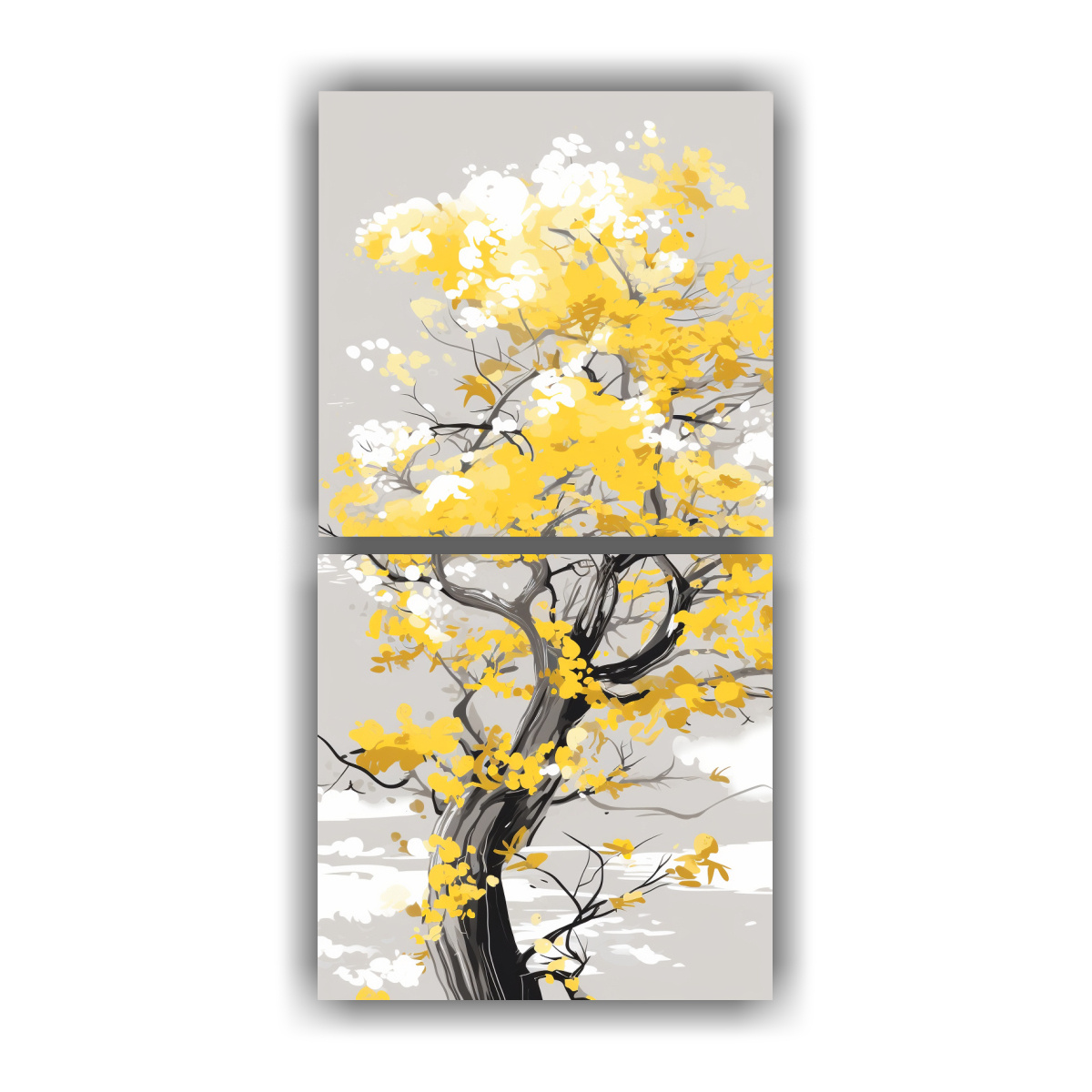 cuadros-cuadro-resistentes-a-roble-amarillo-y-blanco-con-atm-sfera-neonoir