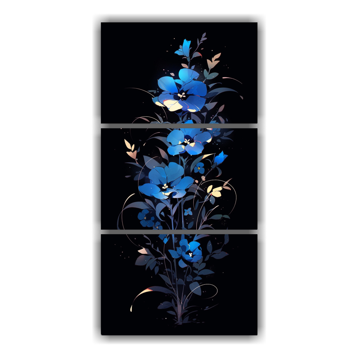 cuadros-de-alta-calidad-street-art-en-colores-negro-y-azul-estilo-neonoir-