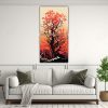 cuadros-de-decoraci-n-para-el-hogar-con-composici-n-de-un-rbol-de-manglar-en-colores-rojo-y-naranja-con-atm-sfera-neonoir-1