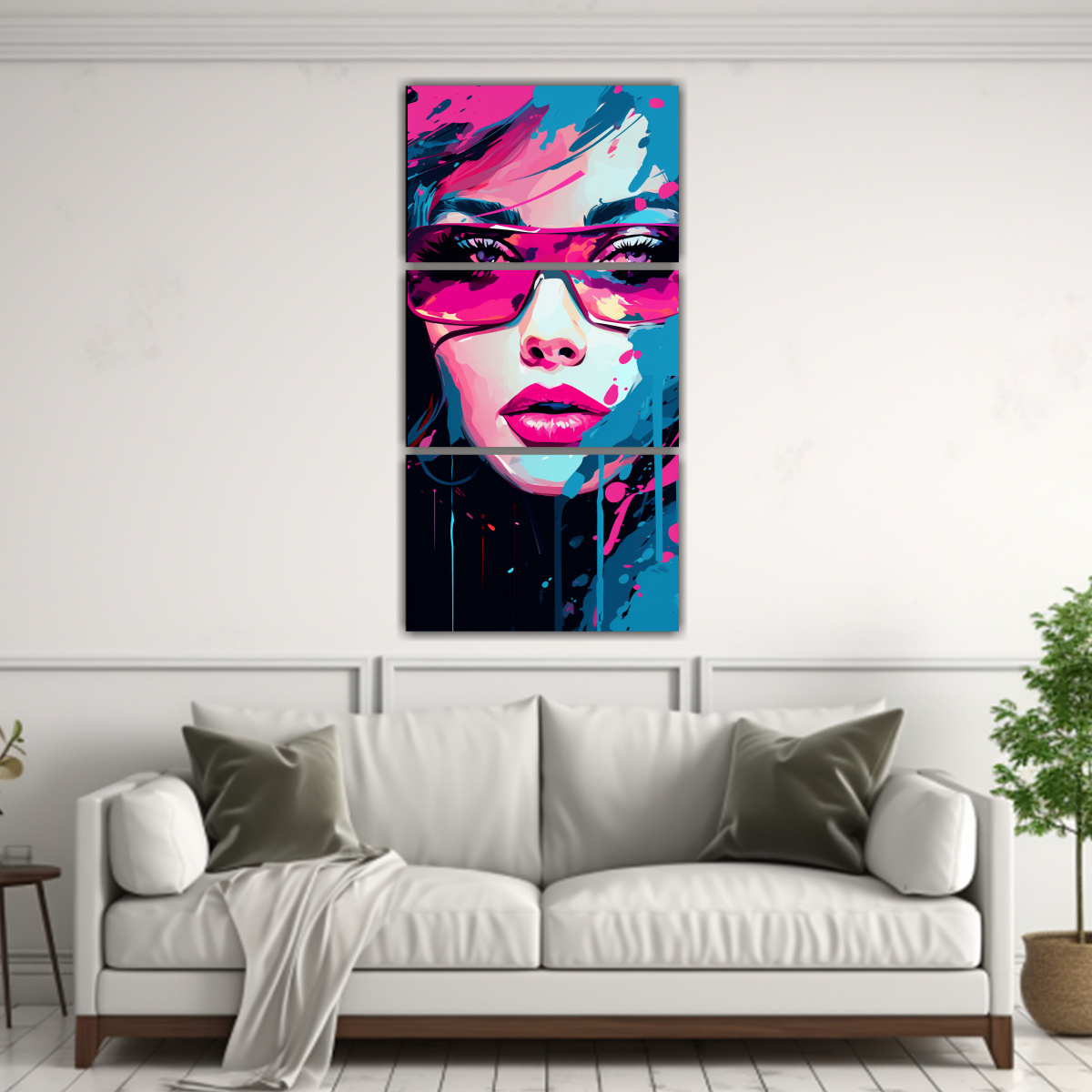 cuadros-decorativos-estrella-tonos-neonoir-turquesa-y-rosa-en-estilo-1-1