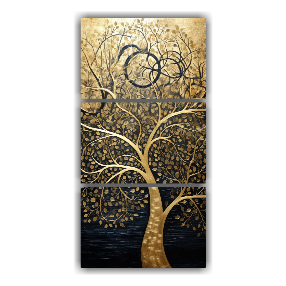 cuadros-decorativos-rbol-negro-oro-luminoso-tres-lienzos-tela-patr-n-