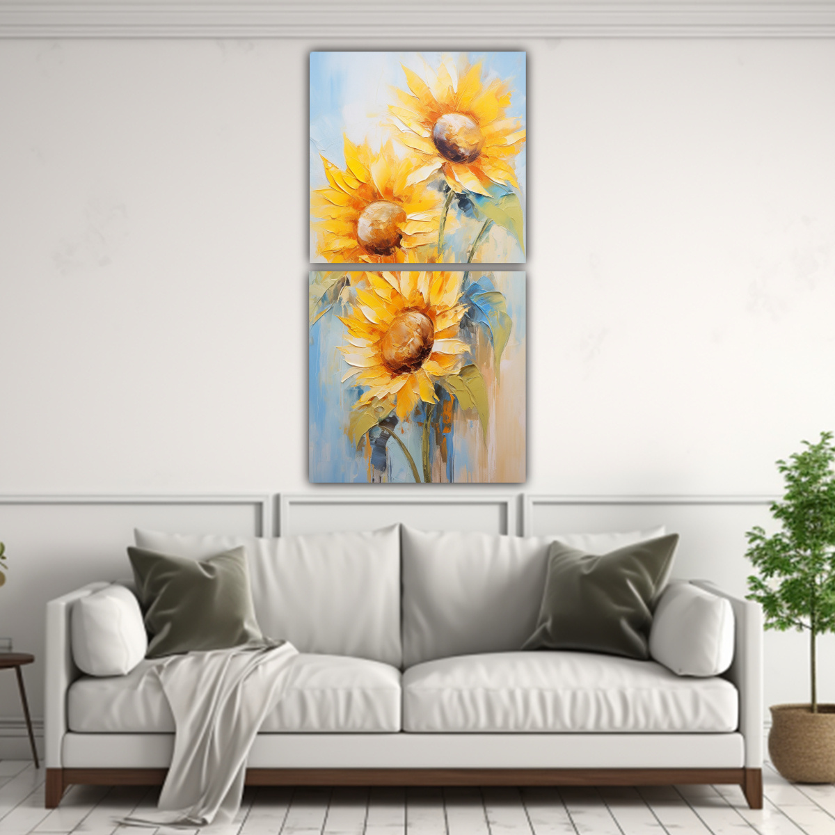 cuadros-dise-o-tem-tica-girasoles-amarillos-en-estilo-de-pintura-sobre-lienzo-1