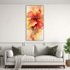 cuadros-espectaculares-de-hibiscos-rojos-y-dorados-pintura-abstracta-1
