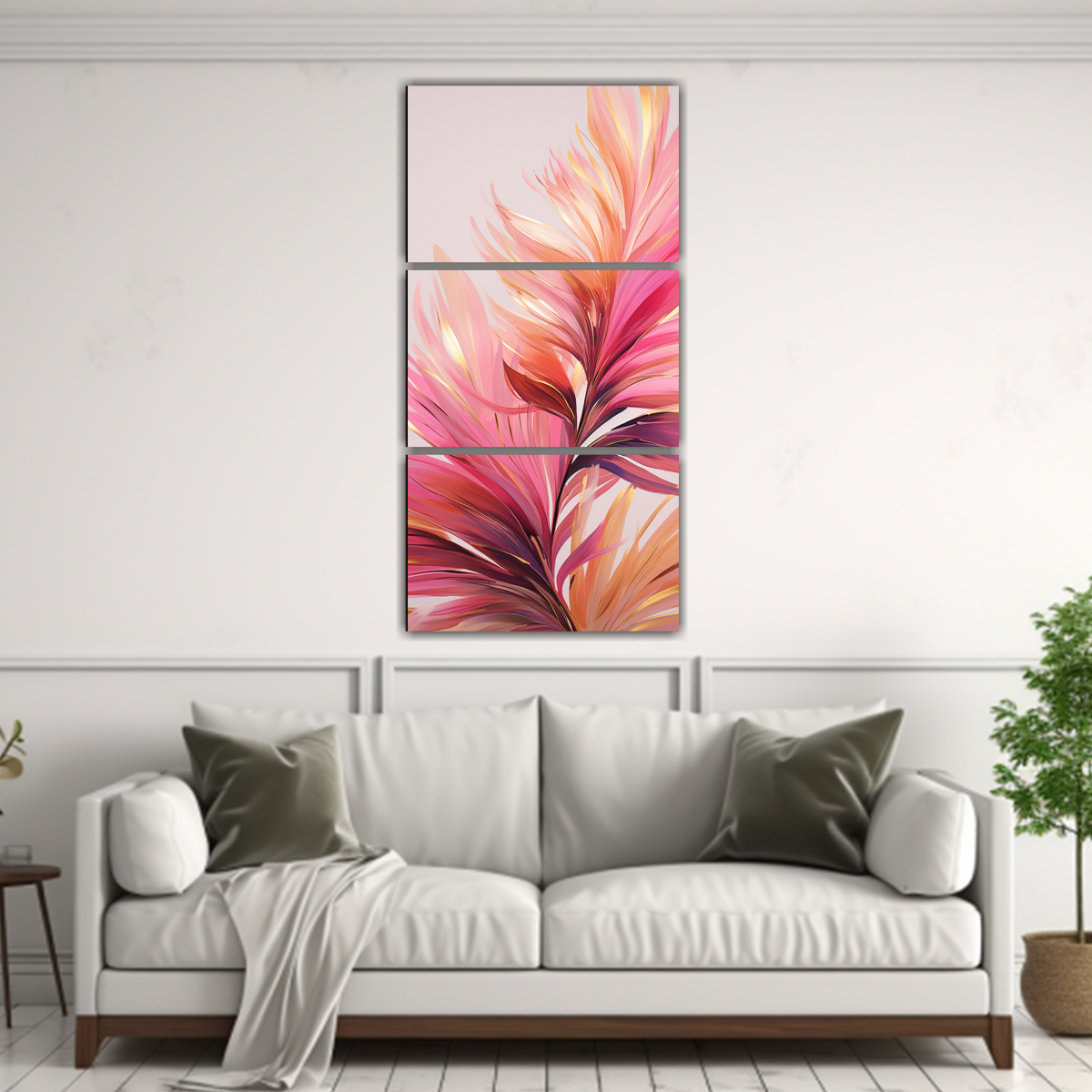 cuadros-estilo-galer-a-hojas-de-palma-en-oro-y-rosa-ambiente-neonoir-1