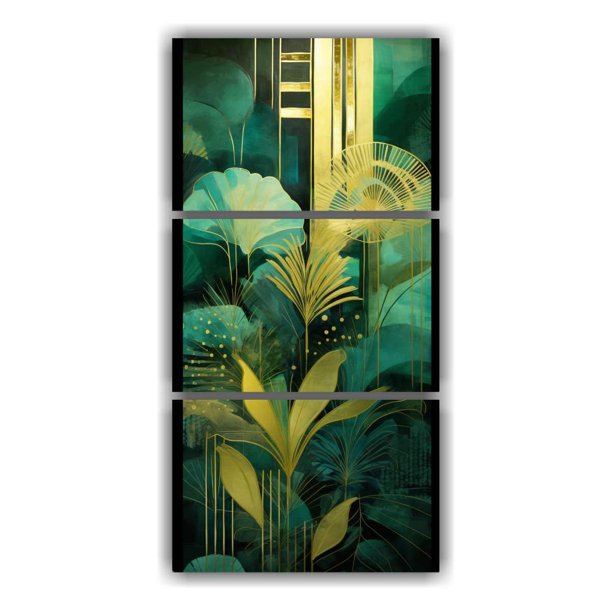 cuadros-fusionan-arte-deco-y-para-so-tropical-tres-lienzos-impresos-