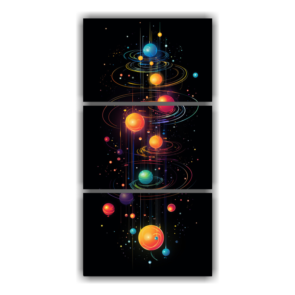 cuadros-impresos-llamativos-de-planetas-multicolores