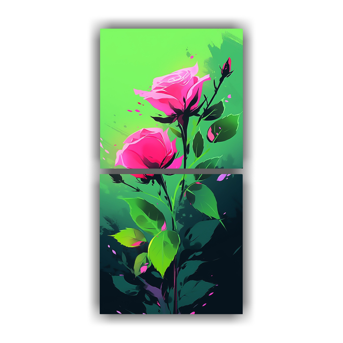 cuadros-inspiraci-n-expresividad-green-y-pink-colores-atmosfera-neonoir-estilo-decorativo-pinturas