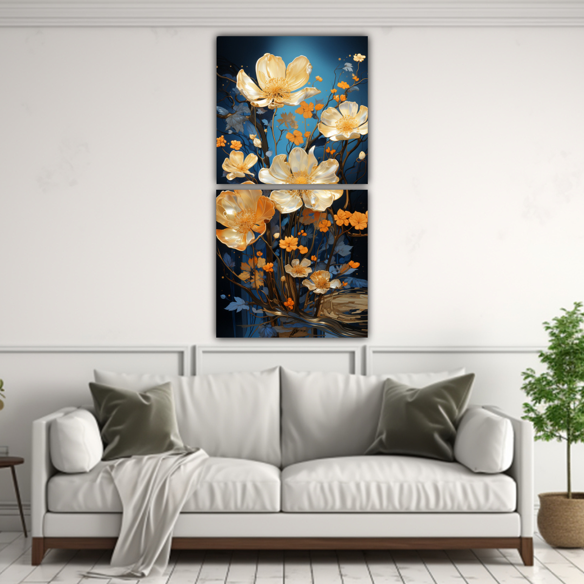 cuadros-inspirador-personalidad-rbol-poplar-en-oro-y-azul-atmosfera-neonoir-1