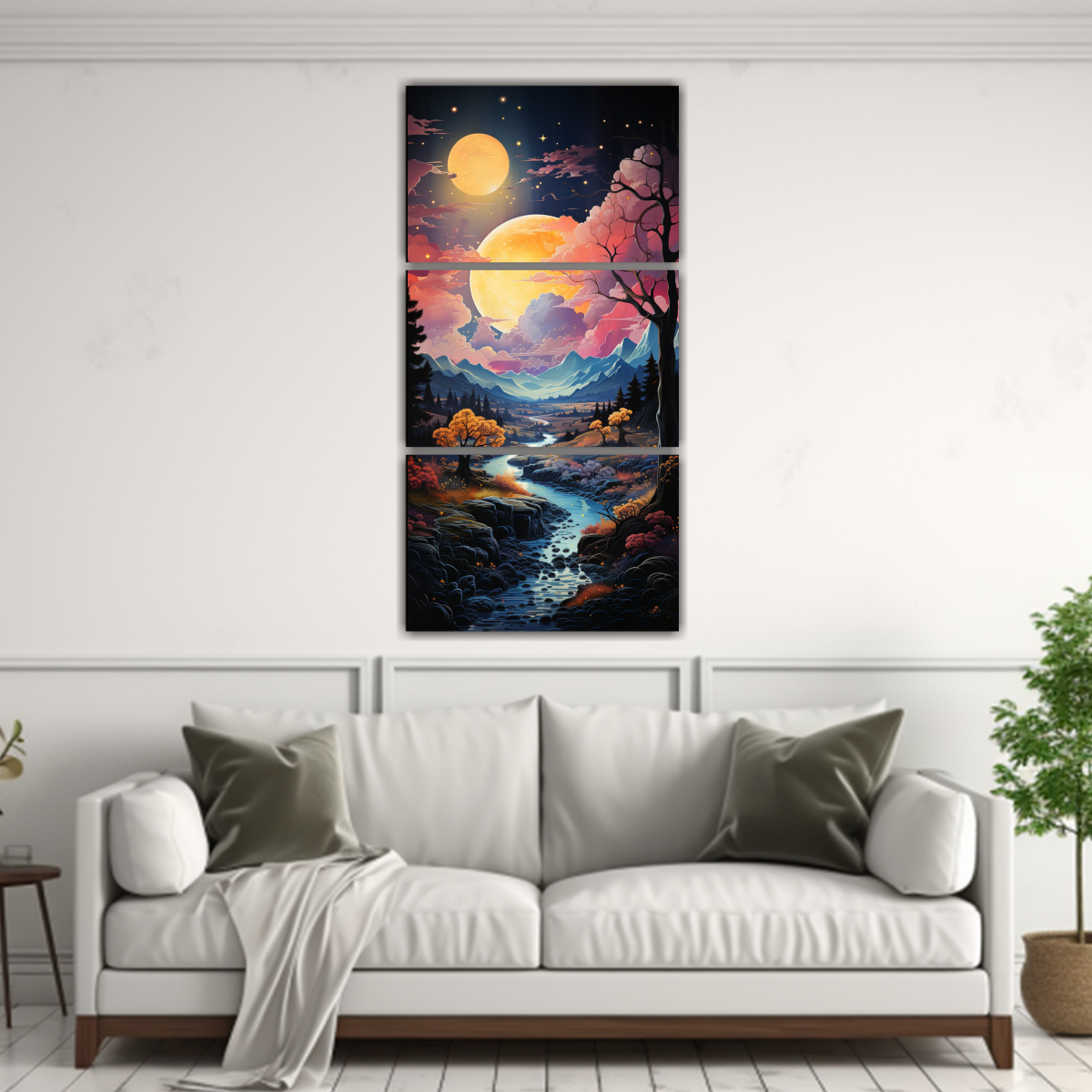 cuadros-luna-monta-as-dise-o-m-gico-arte-pared-1