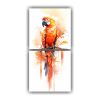 cuadros-macaw-naranja-estilo-neo-pop-art-est-tico
