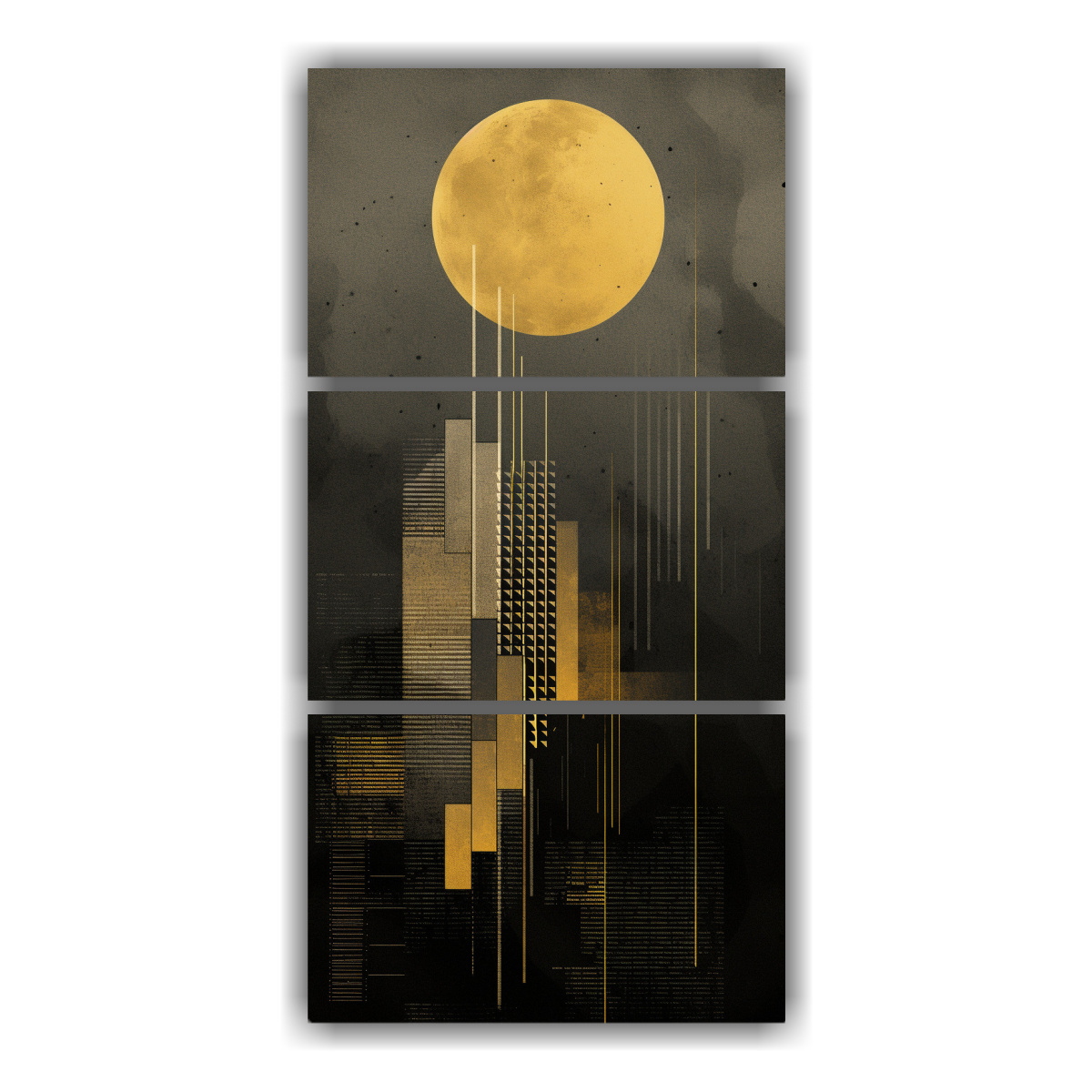 cuadros-moderno-majestuosos-luna-dorada-en-marco-estilo-monocrom-tico