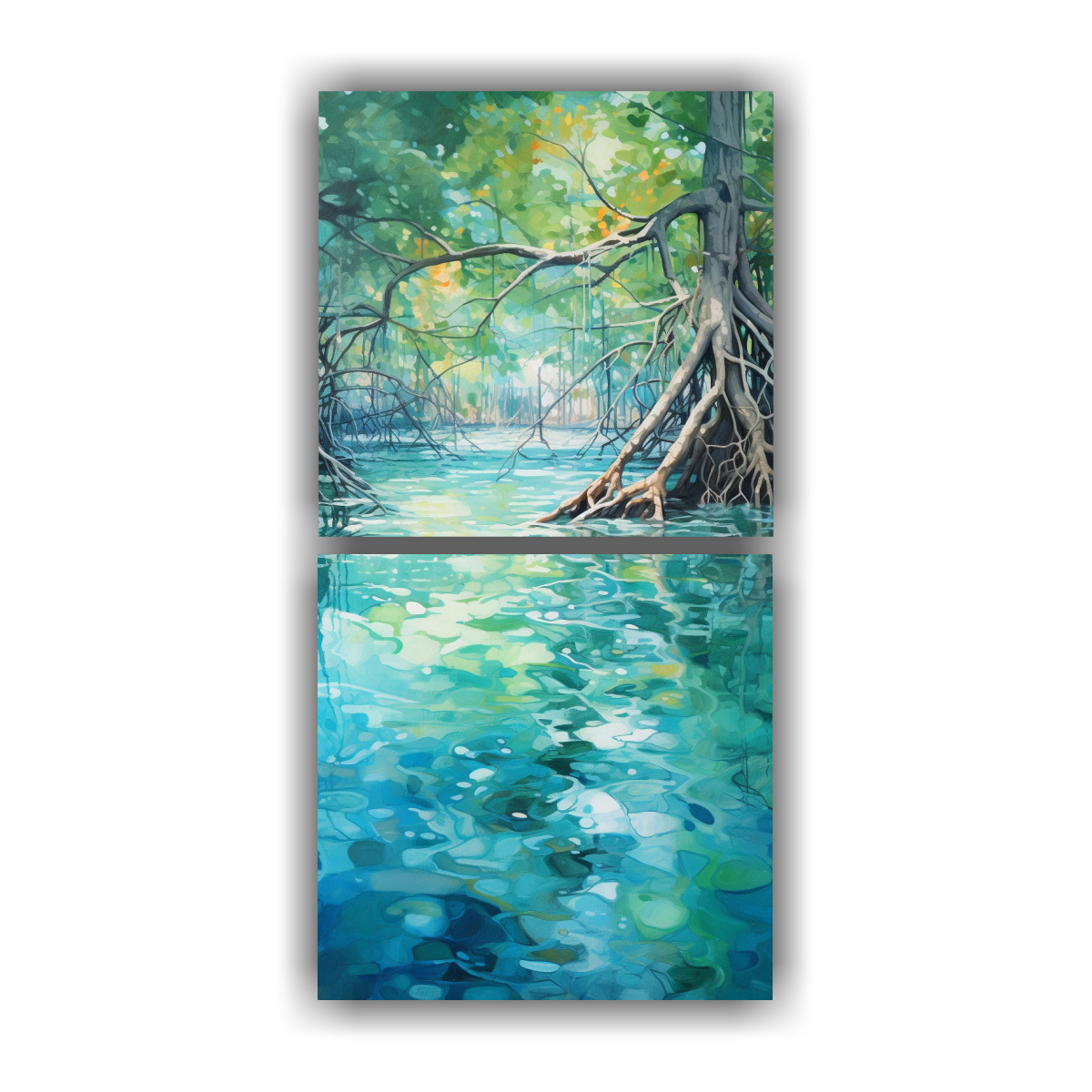 cuadros-modernos-de-arte-gr-fico-de-rbol-de-manglar-turquesa-y-azul