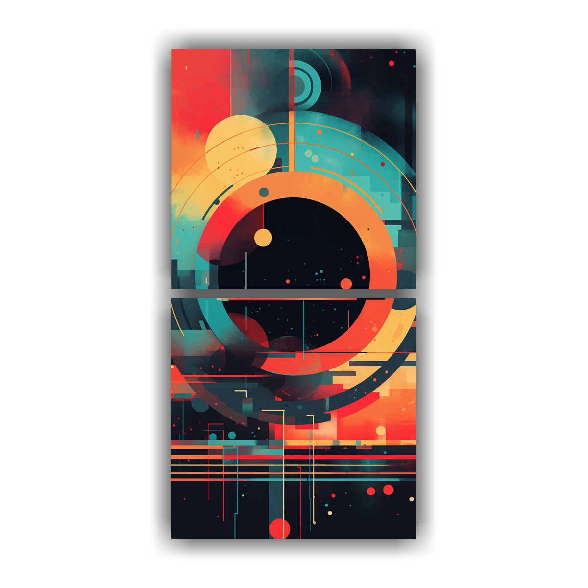 cuadros-modernos-espacio-con-c-rculo-y-colores-planos-electr-nicos