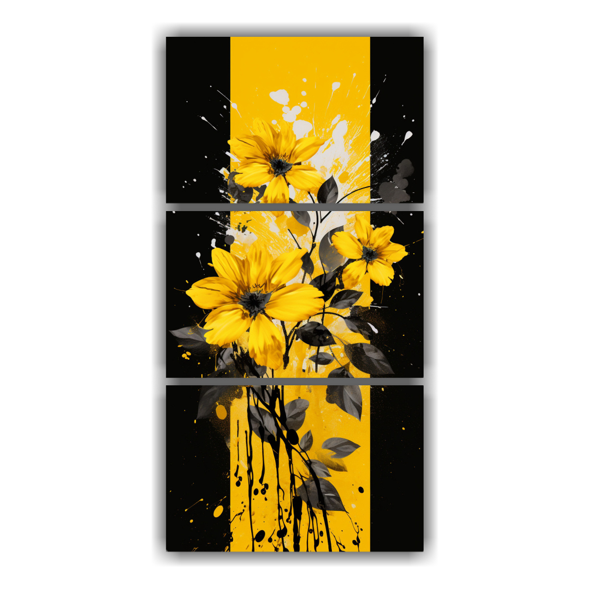 cuadros-modernos-juveniles-en-bastidor-yellow-y-negro-estilo-neonoir