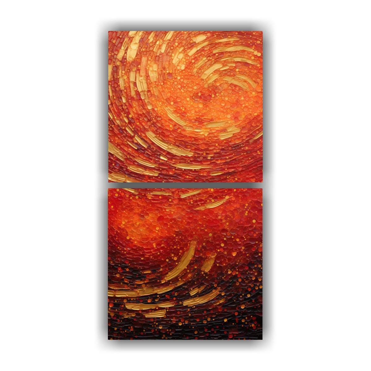 cuadros-modernos-luminosos-de-puntos-liquidos-en-estilo-de-puntillismo