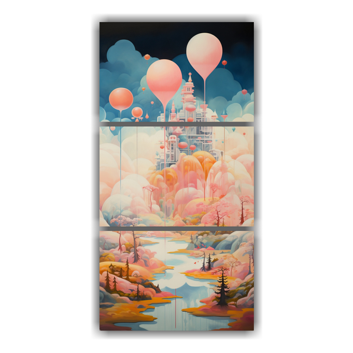 cuadros-tela-inspiradora-para-cuarto-paisaje-on-rico-con-islas-flotantes-