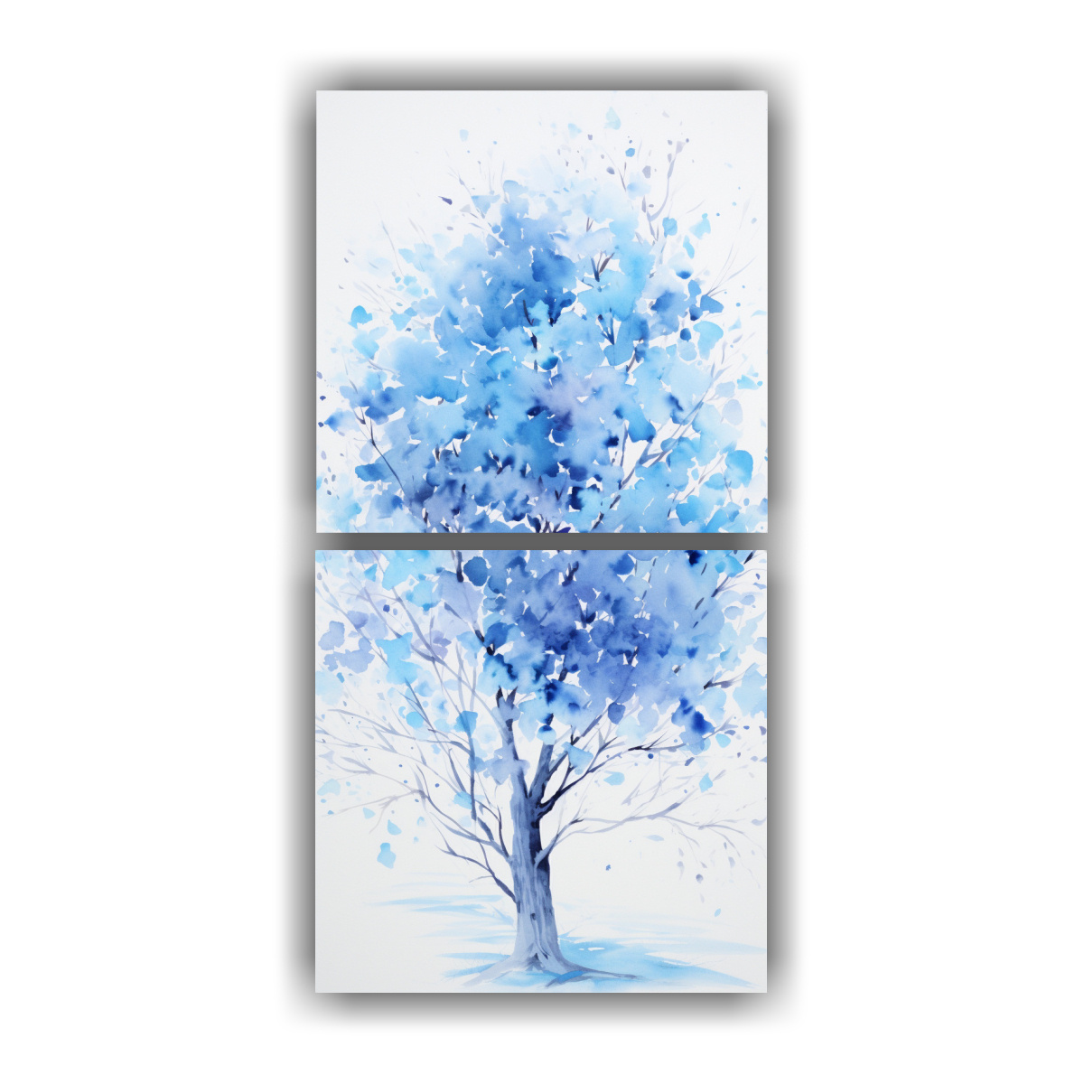 d-ptico-abstracto-de-rbol-de-acacia-en-colores-azules-pintura-al-agua-paleta-decorativa