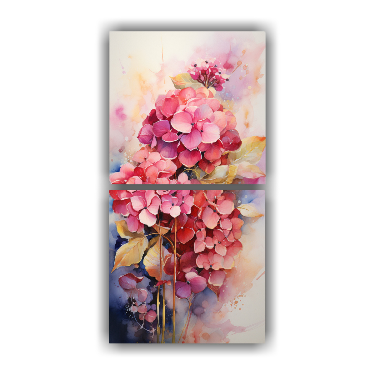 d-ptico-moderno-naturaleza-viva-pintura-abstracta-de-flores-de-hortensias-rojas-y-doradas
