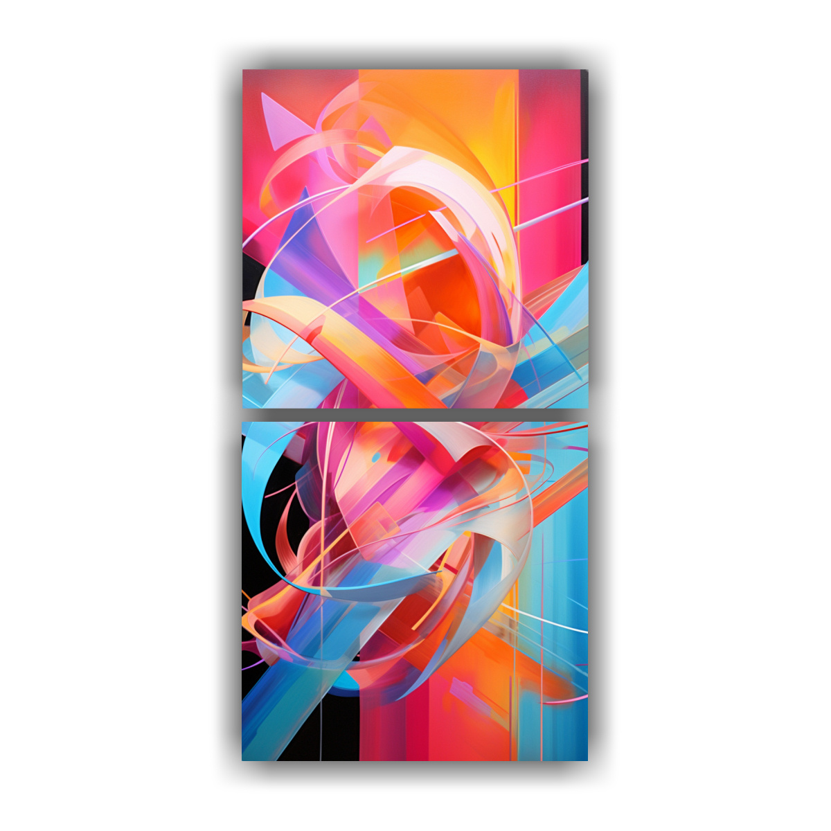 decoraciones-de-cuadros-abstractos-de-alta-calidad-inspiradas-en-el-futurismo-reinterpretado-con-dinamismo-visual