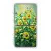 dibujo-arte-gr-fico-de-girasoles-verdes-en-lienzo-estilo