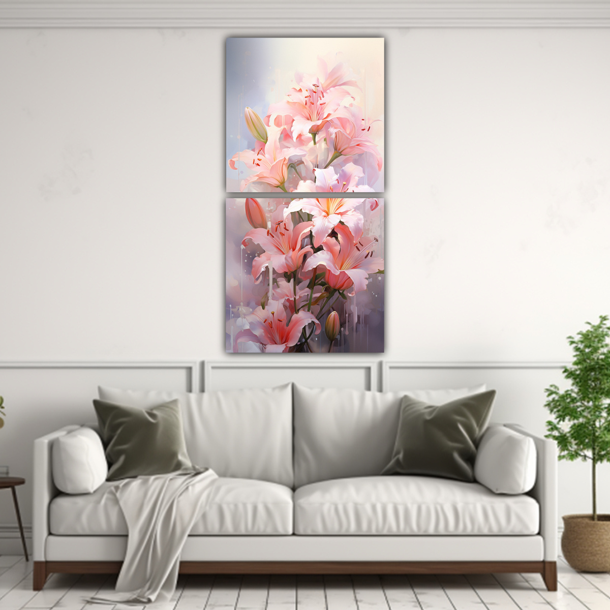 diptico-abstracto-flores-de-lirio-colores-rosados-pintura-acuarela-1