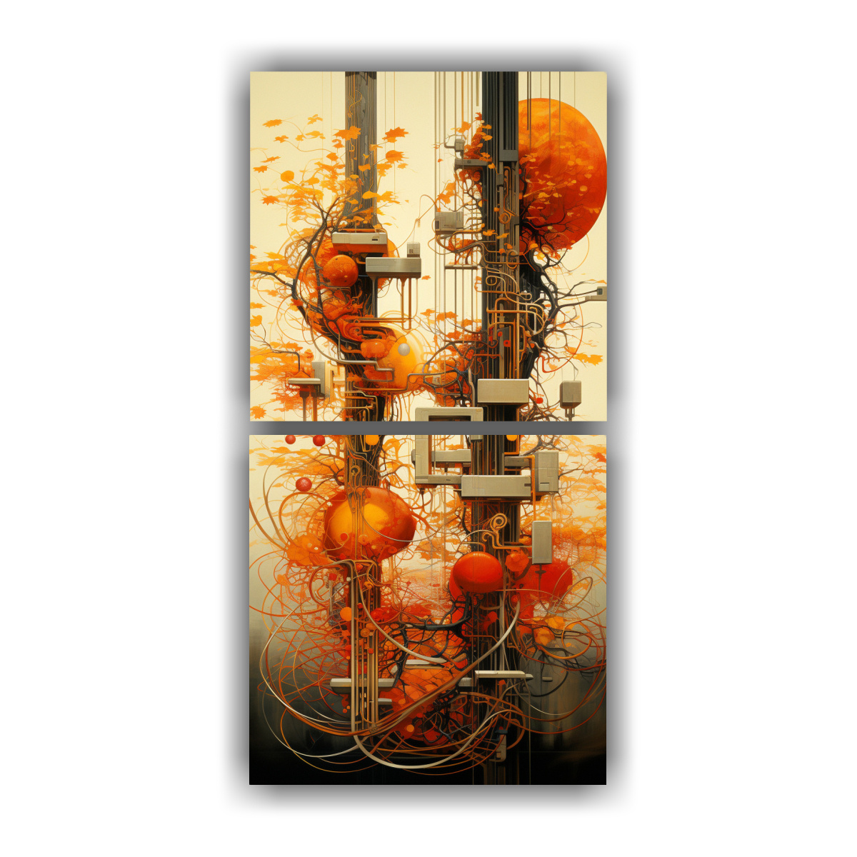 diptico-acuarela-inspiraci-n-abstracta-fusi-n-de-tecnolog-a-y-naturaleza