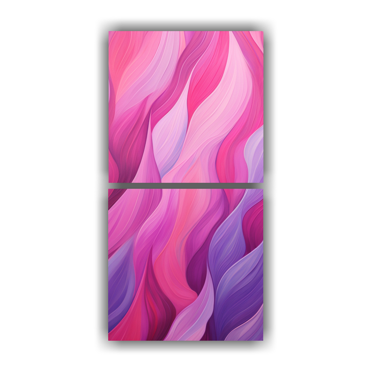 dos-composiciones-expresivas-con-patrones-giratorios-en-tonos-v-vidos-de-rosa