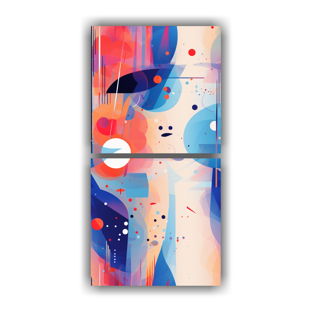 dos-cuadros-abstractos-detalle-john-harris-colores-vibrantes-y-creativos