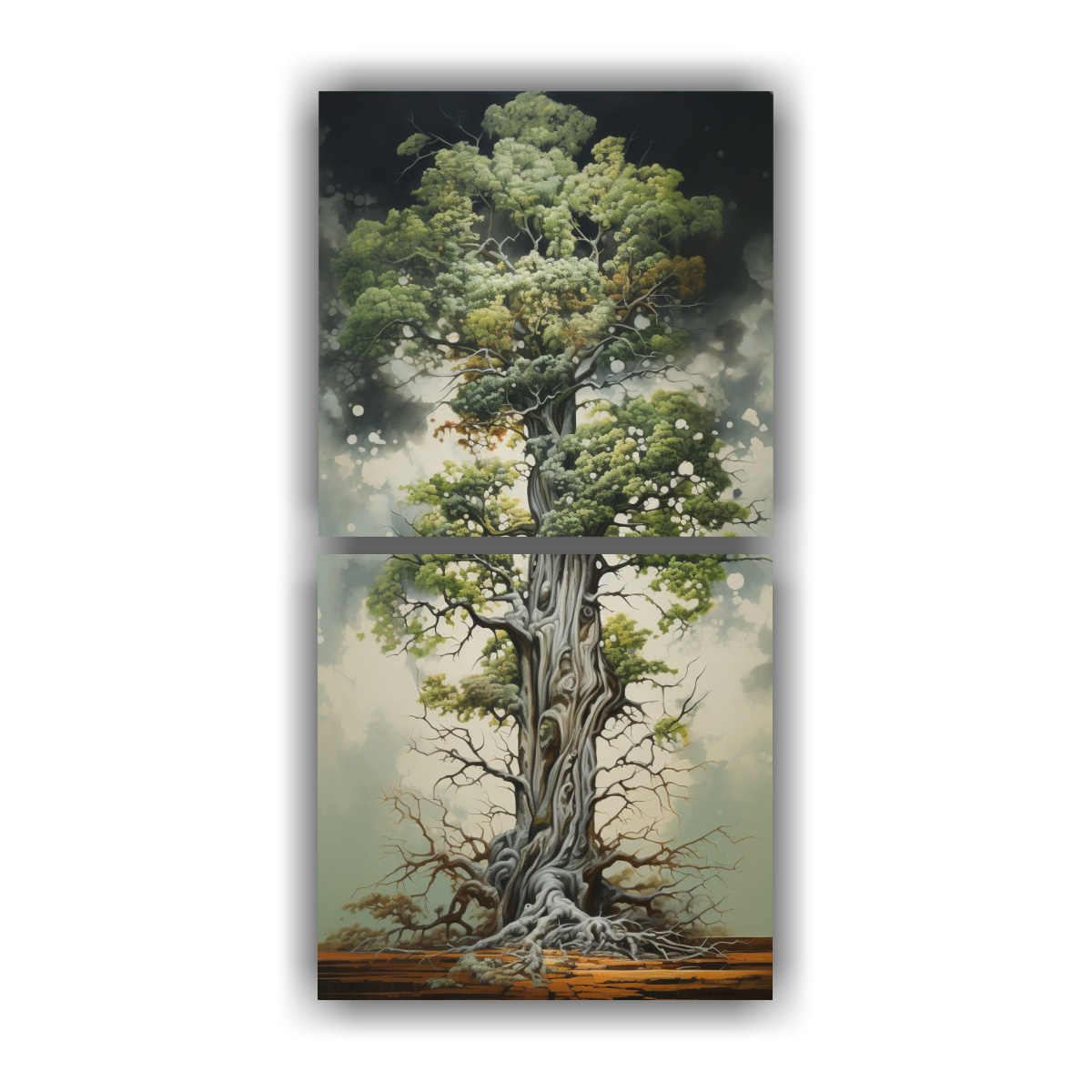 dos-lienzos-de-tela-de-alta-calidad-con-colores-vibrantes-pintura-abstracta-de-un-rbol-de-lamo-en-estilo-detallado-de-leo-