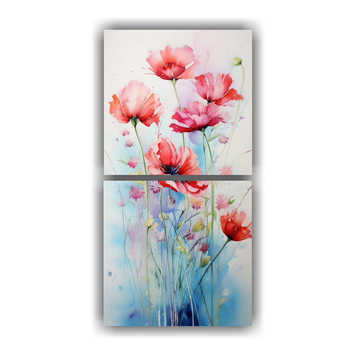 dos-lienzos-impactantes-flores-en-acuarela-en-lienzo-estilo-conceptual