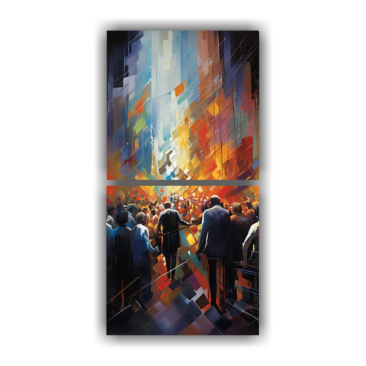 dos-pinturas-abstractas-en-bastidor-mercado-de-stock-hermoso-y-fant-stico-