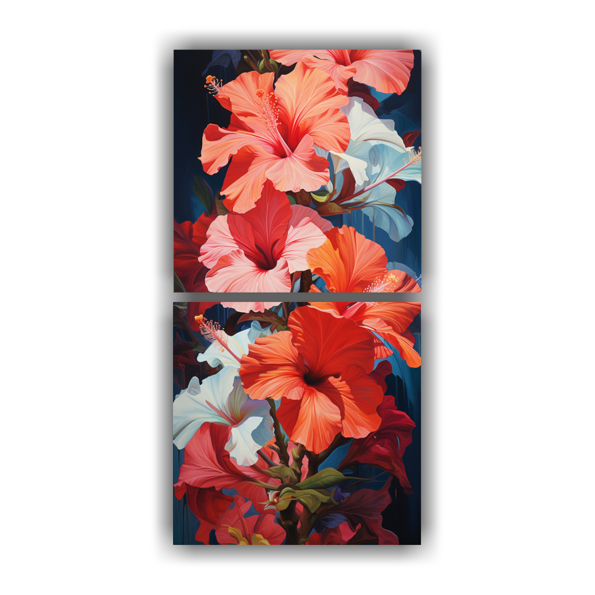 juego-2-telas-en-bastidor-abstracto-vitalidad-a-hibiscos-pintura-abstracta-al-leo-de-alto-detalle-st