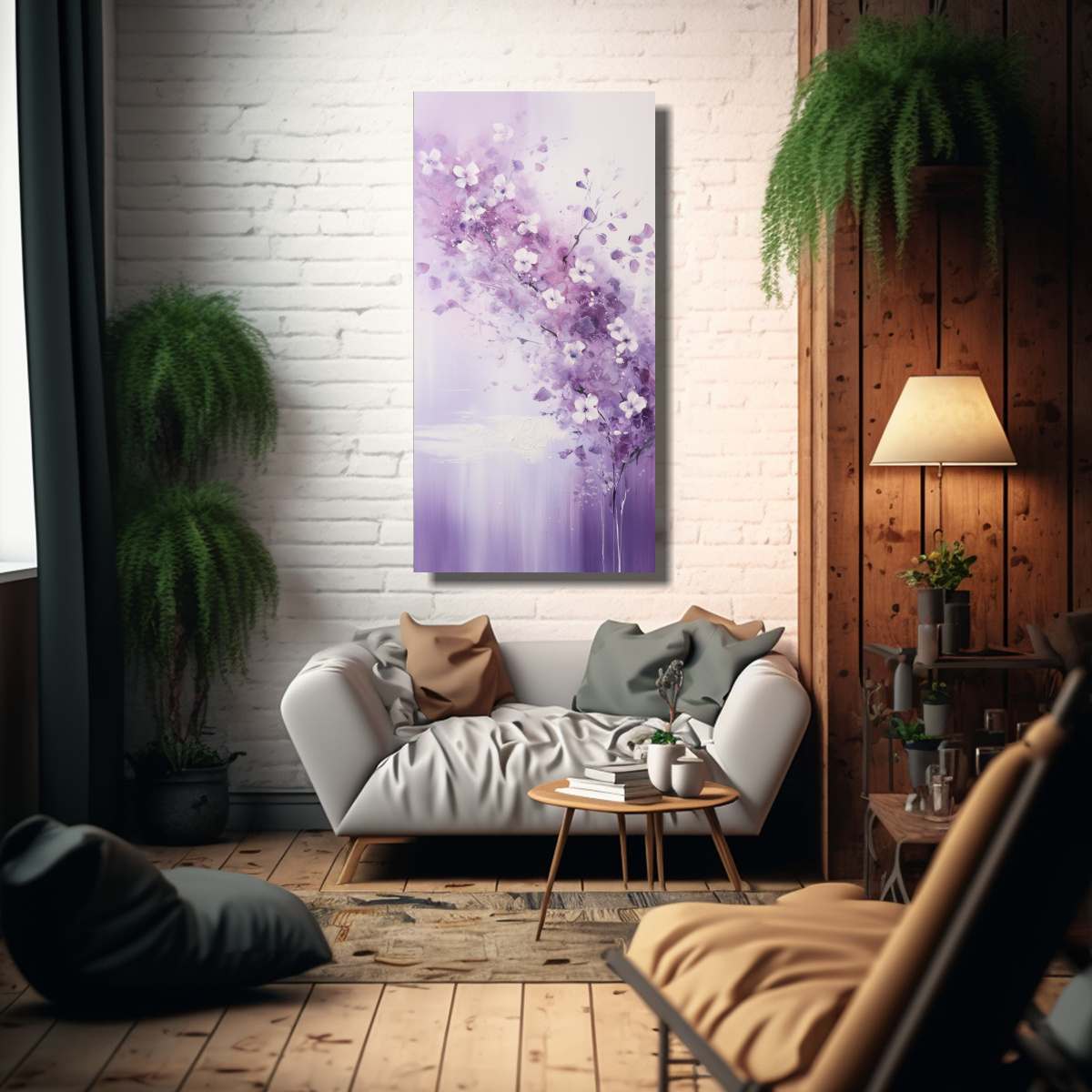 lienzo-de-tela-acuarela-pop-art-en-tonos-morados-y-plateados-estilo-decorativo-1-1