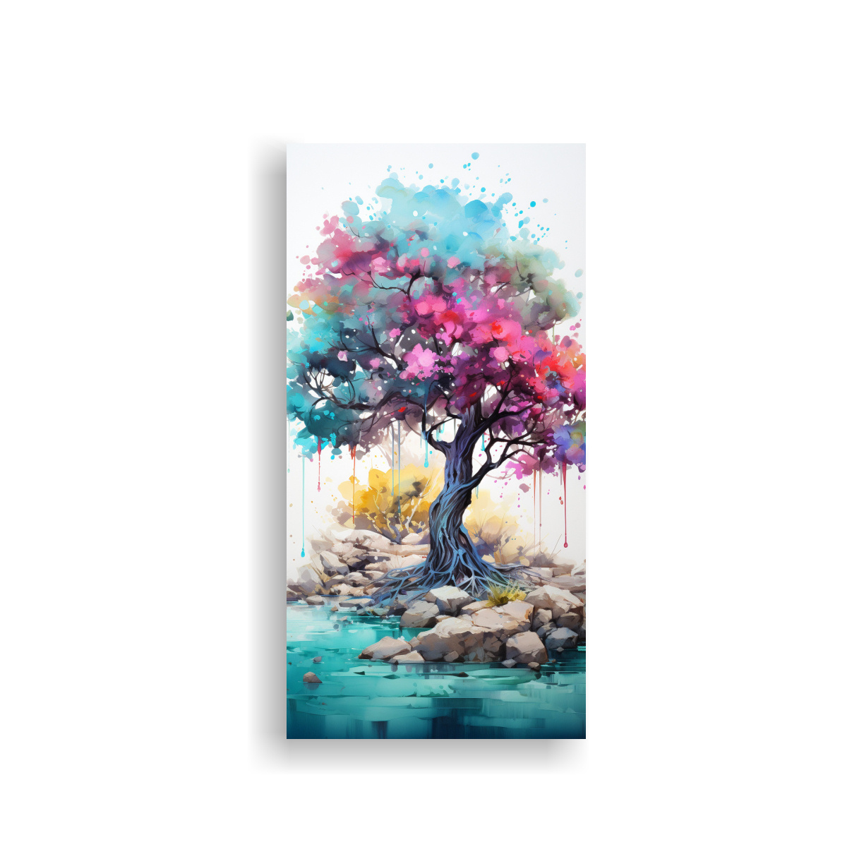 lienzo-de-tela-cuadro-para-sala-con-rbol-de-oliva-en-tonos-turquesa-y-rosa-pintura-abstracta