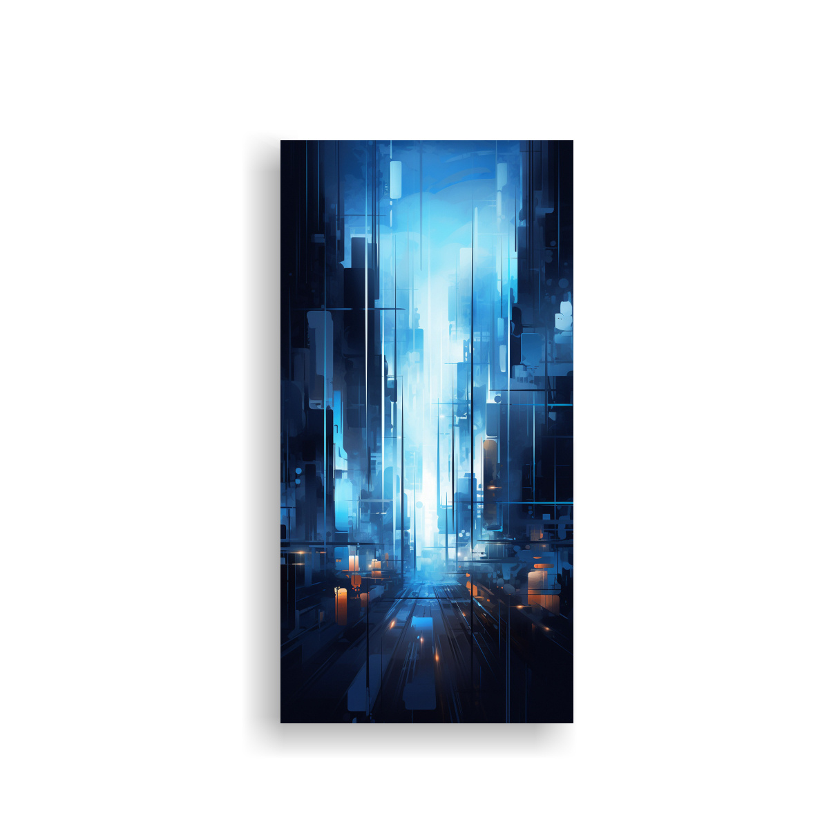 lienzo-de-tela-finas-l-neas-sal-n-azul-y-gris-ciudad-nocturna-axinom-trica-digital-abs