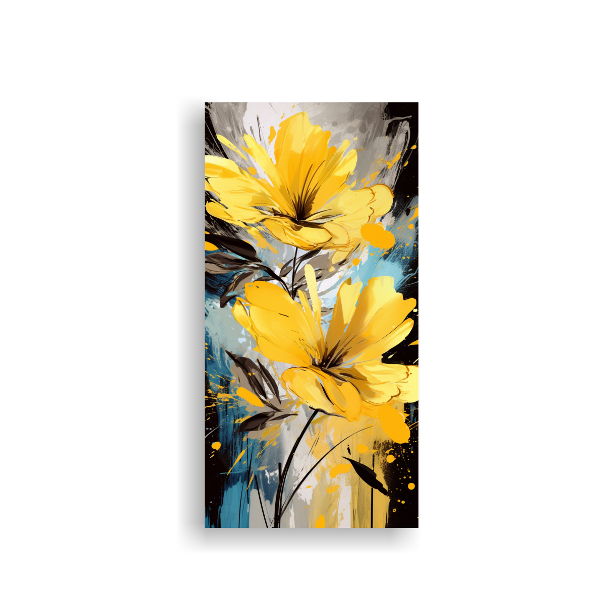 lienzo-impreso-m-gico-ambiente-neonoir-amarillo-en-el-estilo-de-medio