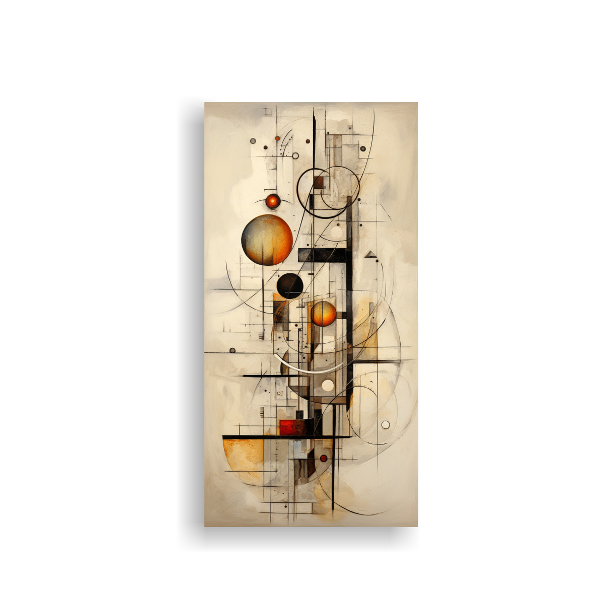 lienzo-vintage-cuadros-abstractos-en-fondo-blanco