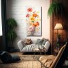 lienzo-vintage-para-oficina-con-flores-de-margaritas-amarillas-y-rojas-pintura-abstracta-1