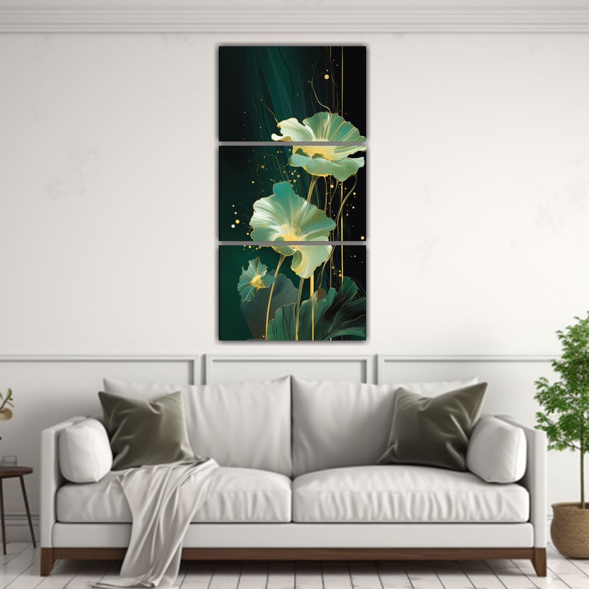 lienzos-calidos-calles-arte-verde-oro-estilo-neonoir-decoraci-n-pinturas-1