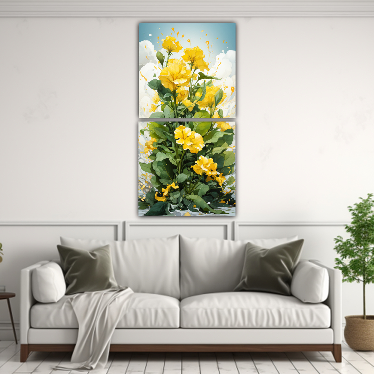 lienzos-fotograf-a-impresionante-de-albahaca-en-amarillo-y-blanco-con-atm-sfera-neonoir-1