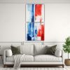 lienzos-moderno-pintura-abstracta-original-de-la-bandera-noruega-interesante-1