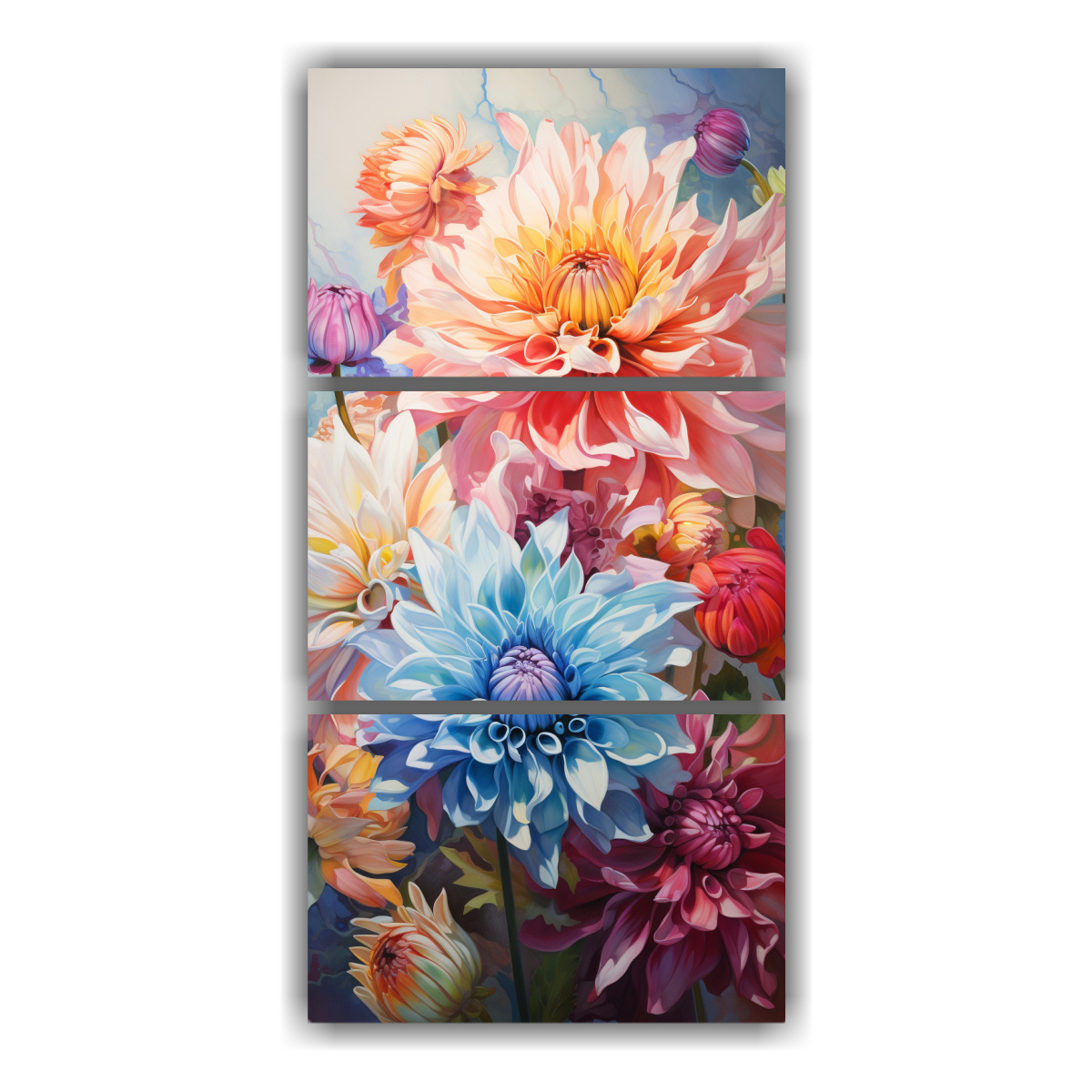 lienzos-modernos-con-vibrantes-colores-abstractos-de-dalias-