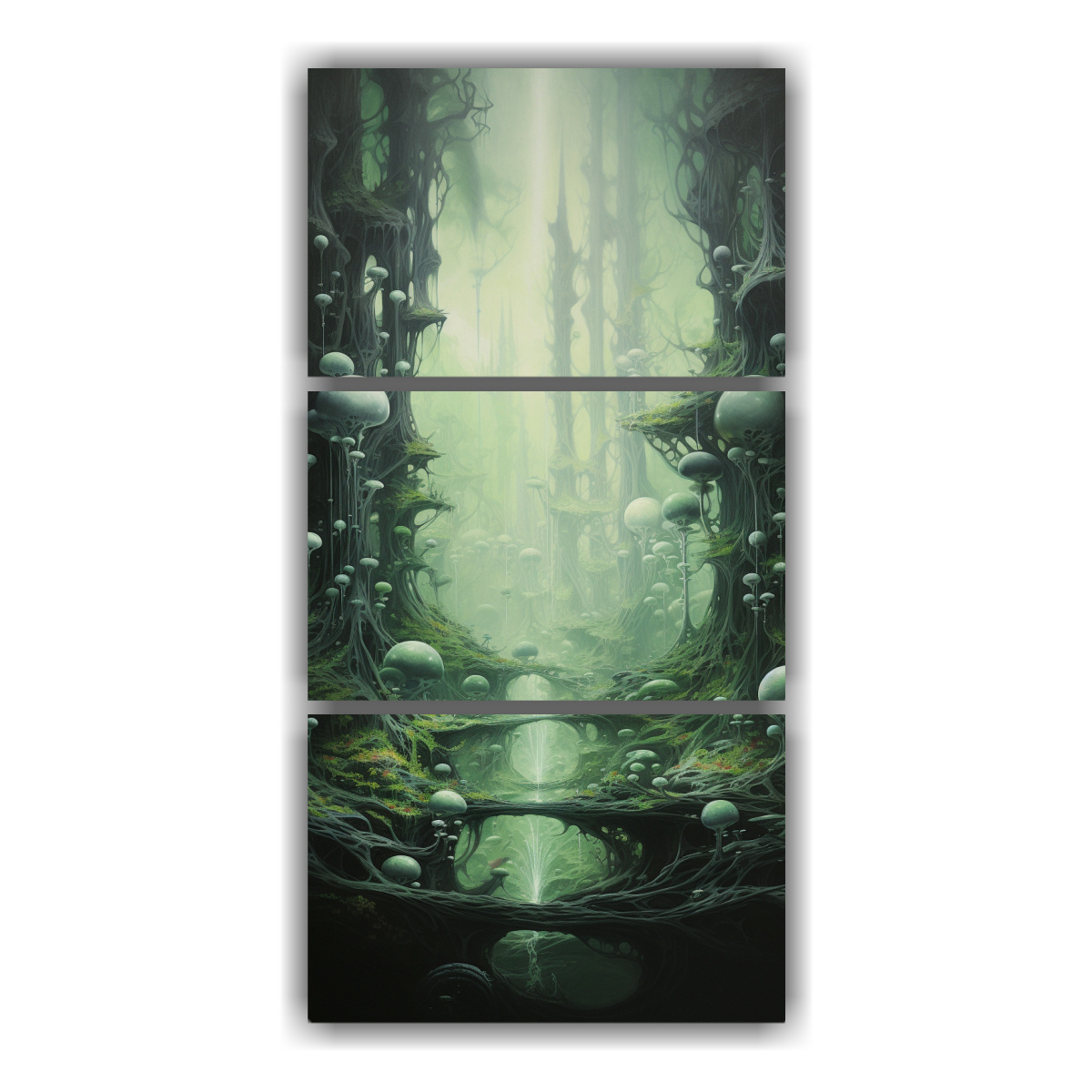 paisajes-m-sticos-en-decoraci-n-tr-ptico-de-telas-en-bastidor