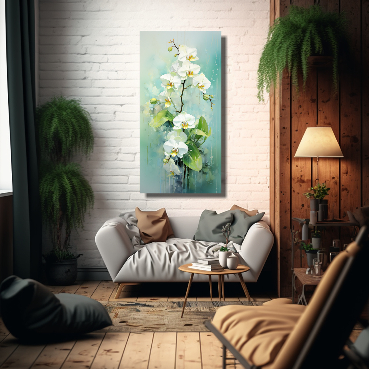 pintura-abstracta-acuarela-orqu-deas-verdes-simetr-a-1