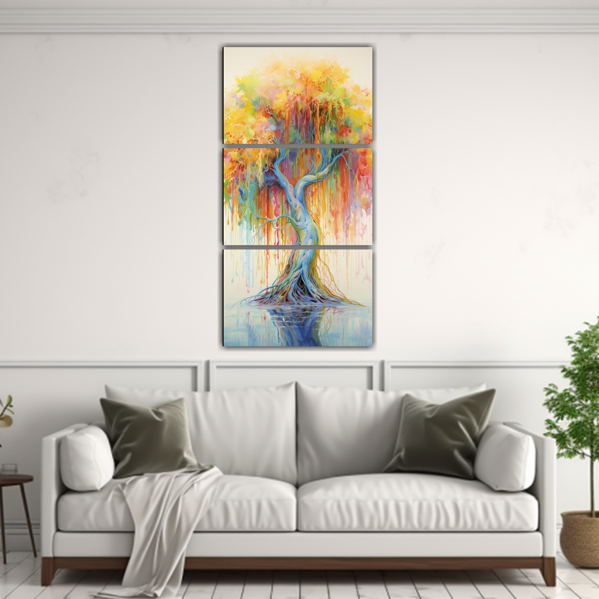 pintura-abstracta-acuarela-willow-tree-colores-arco-ris-1