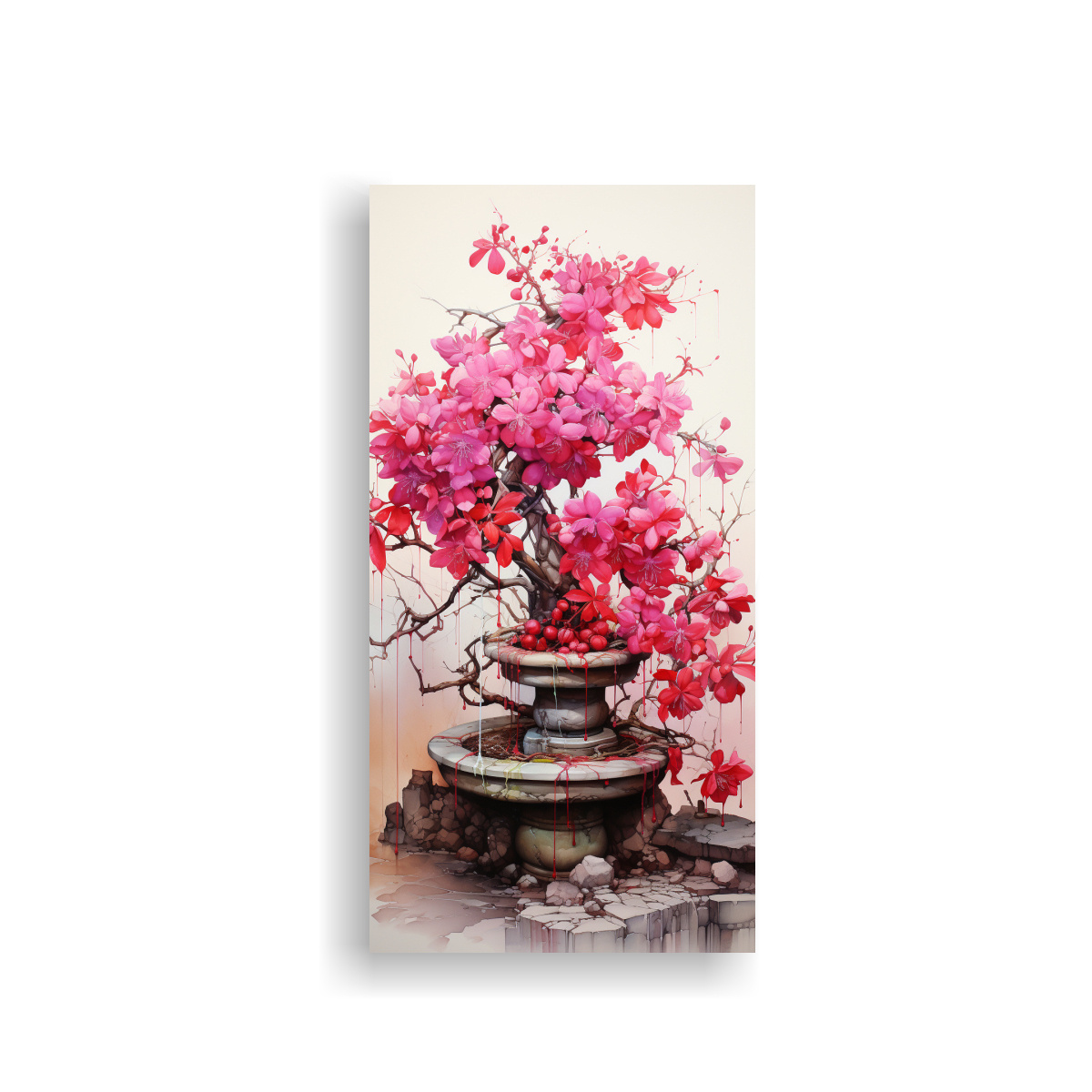 pintura-abstracta-colores-vibrantes-fucsia-acuarela-bons-i